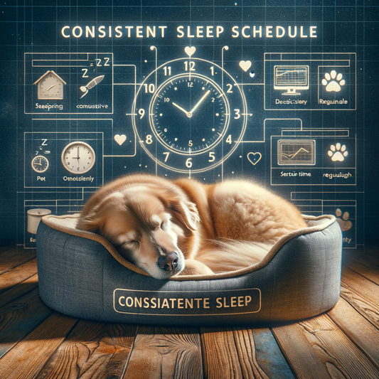 Maintaining a Consistent Sleep Schedule for Your Pet with a Designated Bed