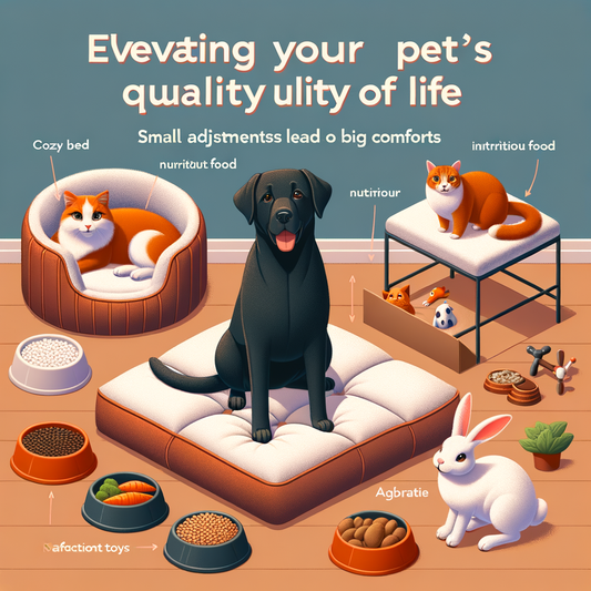 Small Adjustments, Big Comfort: Elevating Your Pet's Quality of Life