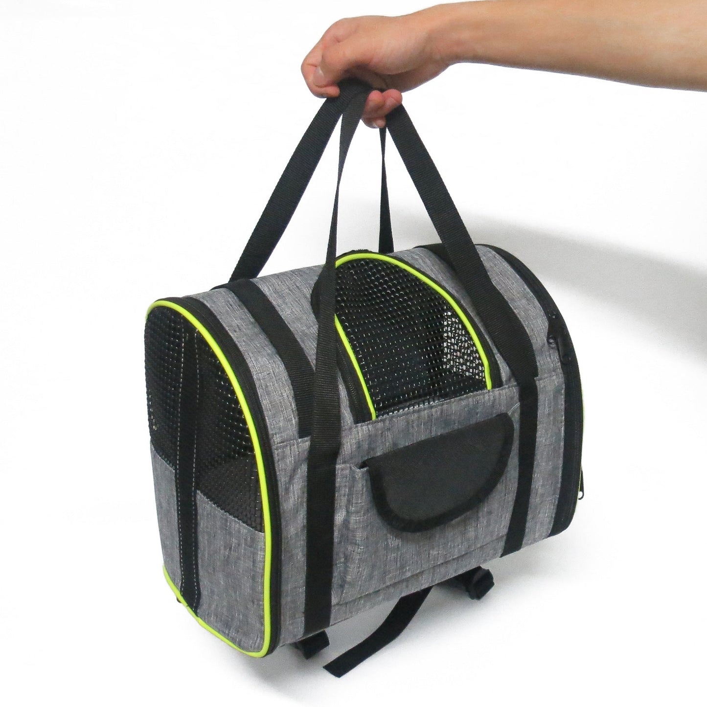 Multi-functional Folding Pet Travel Carrier - Car Seat Basket & Portable Bag for Dogs & Cats