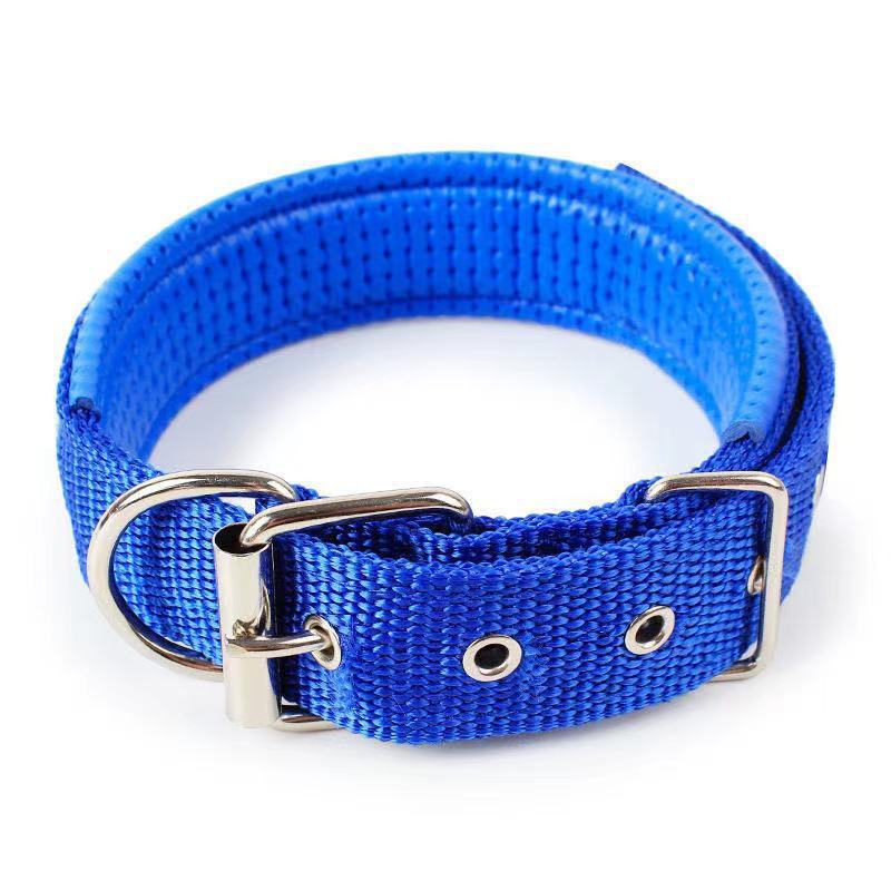 Durable Nylon Dog Collar – Adjustable Collar for Small to XXL Dogs, Lightweight & Comfortable Everyday Use