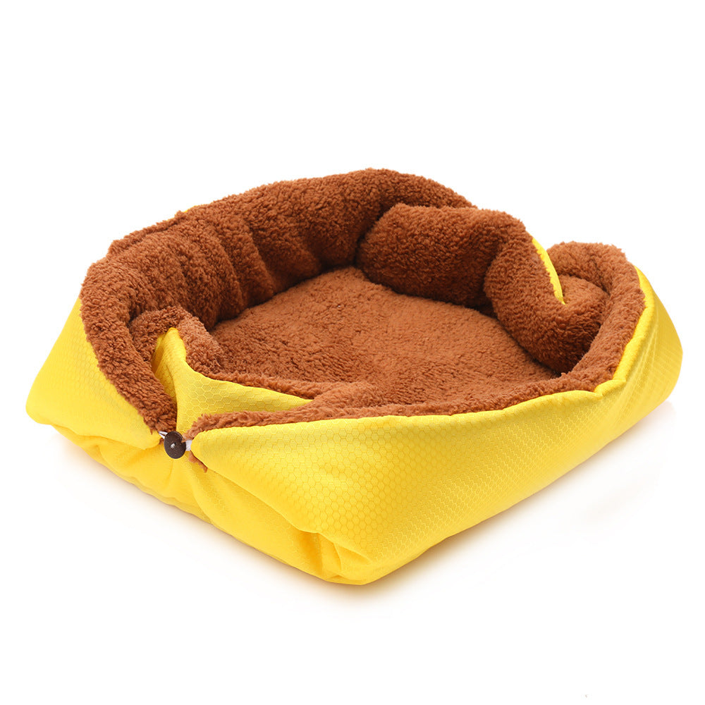 Premium Plush Pet Bed Mat – Soft, Warm & Foldable