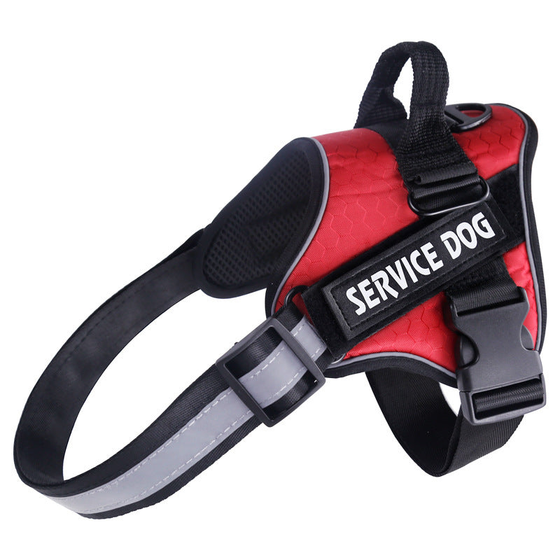 Durable & Elegant Pet Chest Harness - For Service & Style