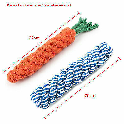 15× Tough Dog Toys Bundle – Rope Chew Toys, Knot Balls & Squeakers for Puppies and Dogs - TailAura
