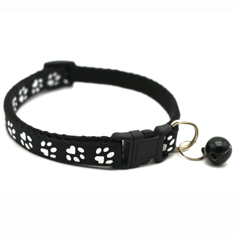 Adjustable Cat & Dog ID Collars with Bells – Lightweight Summer Pet Collar with Optional Pendant & Battery for Small Pets - TailAura
