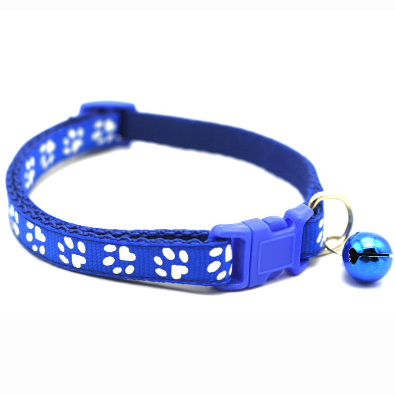 Adjustable Cat & Dog ID Collars with Bells – Lightweight Summer Pet Collar with Optional Pendant & Battery for Small Pets - TailAura