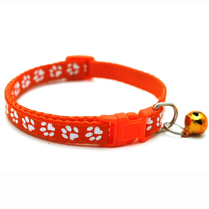Adjustable Cat & Dog ID Collars with Bells – Lightweight Summer Pet Collar with Optional Pendant & Battery for Small Pets - TailAura