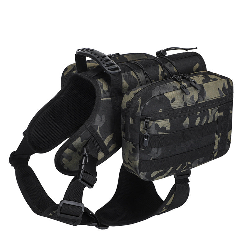 Dog Walking Treat Bag – Hands-Free Oxford Cloth Pet Snack Pouch for Medium & Large Dogs - TailAura