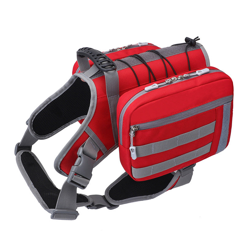 Dog Walking Treat Bag – Hands-Free Oxford Cloth Pet Snack Pouch for Medium & Large Dogs - TailAura