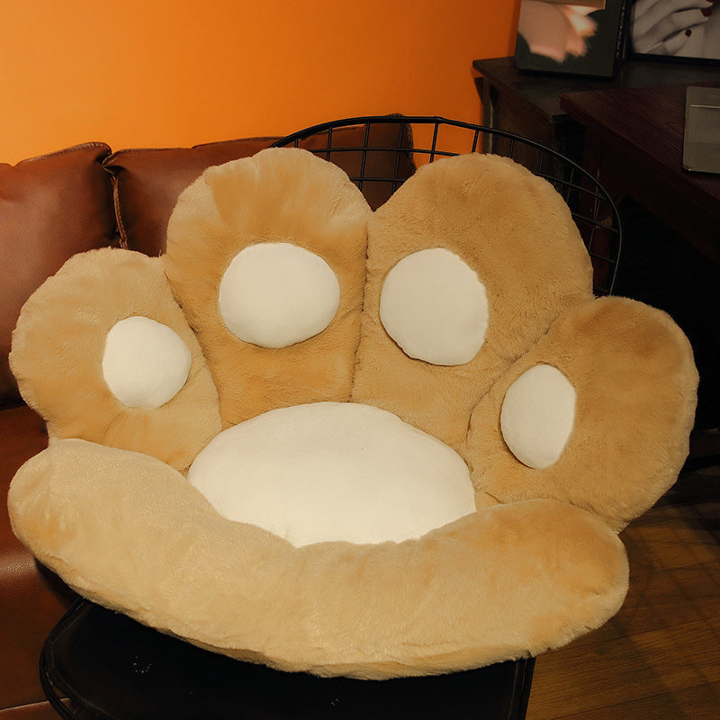 Super Soft Bear Paw Cat Cushion – Plush Decorative Pillow for Pets & Pet Lovers - TailAura