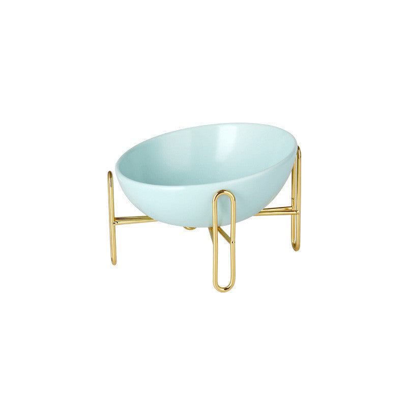 Ceramic Pet Bowl - Solid Colour Kraft Paper Box Packaging - TailAura