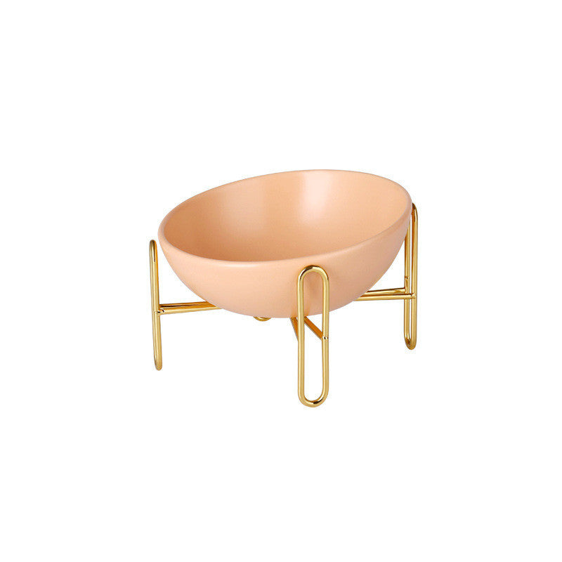Ceramic Pet Bowl - Solid Colour Kraft Paper Box Packaging - TailAura
