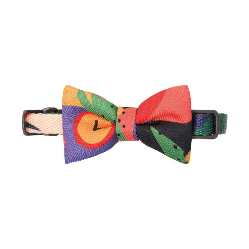Cotton Bow Tie Cat Collar – Stylish, Adjustable Accessory forc - TailAura