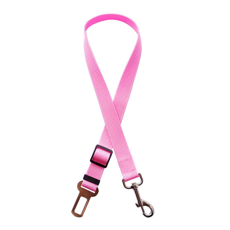 Adjustable Pet Car Seat Belt – Universal Safety Harness Lead Clip for Cats & Dogs - TailAura