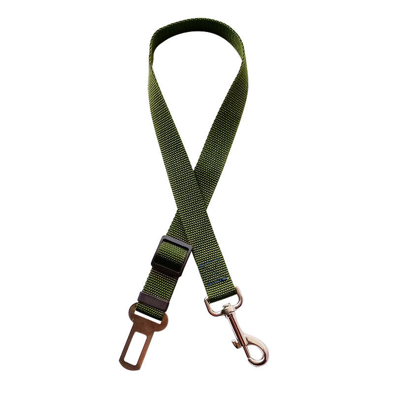 Adjustable Pet Car Seat Belt – Universal Safety Harness Lead Clip for Cats & Dogs - TailAura