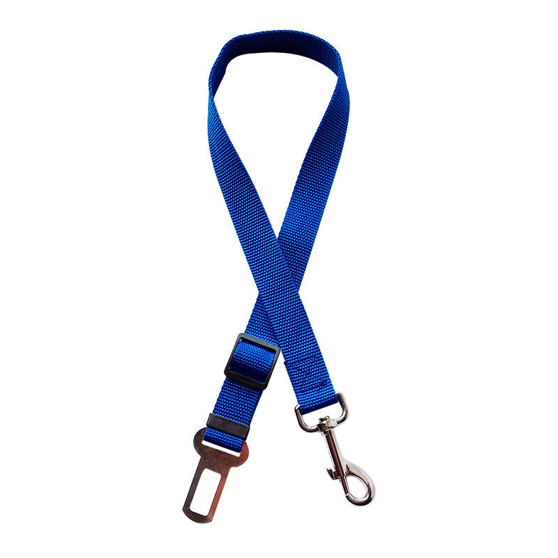 Adjustable Pet Car Seat Belt – Universal Safety Harness Lead Clip for Cats & Dogs - TailAura