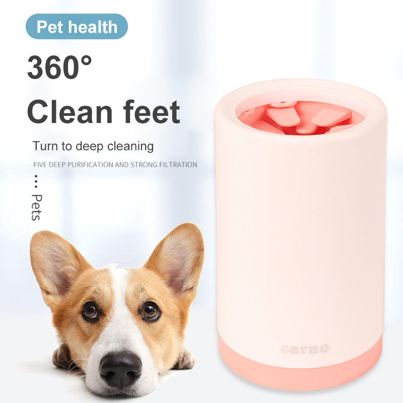 Dog Paw Cleaner – Gentle, Portable, Mess-Free Paw Cleaning for Pets - TailAura