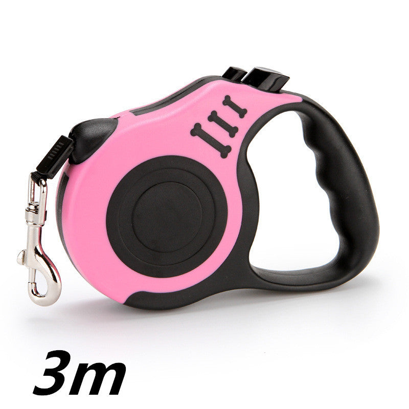 Automatic Retractable Dog Leash – Dual Size Options with Brake & Lock Safety System - TailAura