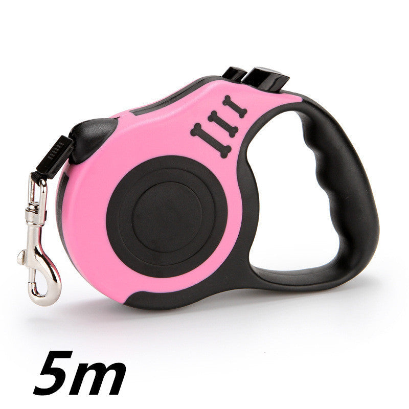 Automatic Retractable Dog Leash – Dual Size Options with Brake & Lock Safety System - TailAura
