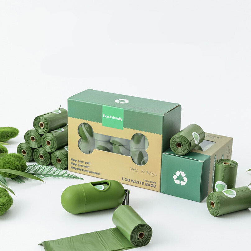 Biodegradable Scented Dog Poo Bags (16 Rolls) - TailAura