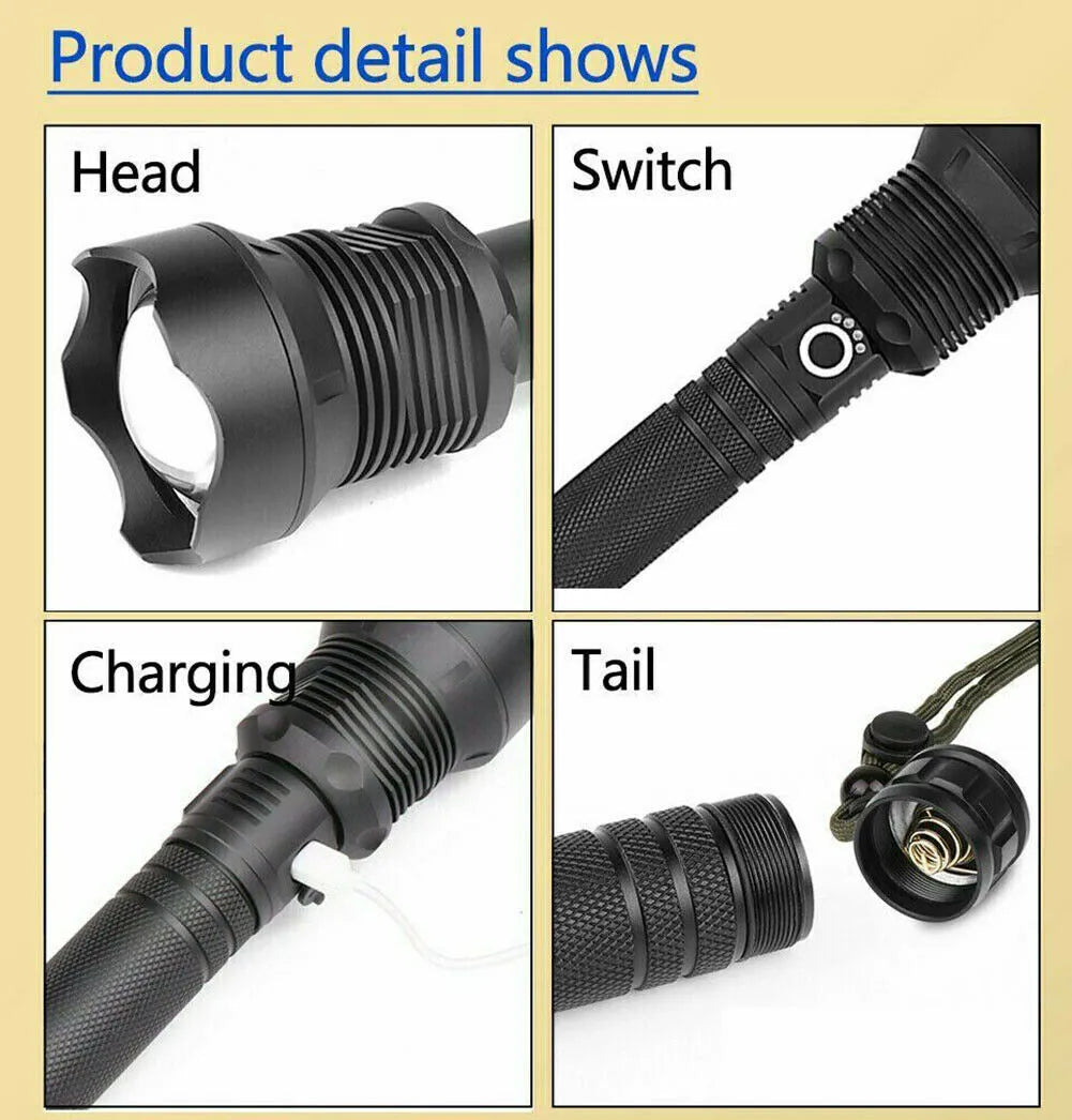 Paw Glow Nightwalker Dog LED Torch – Rechargeable - TailAura