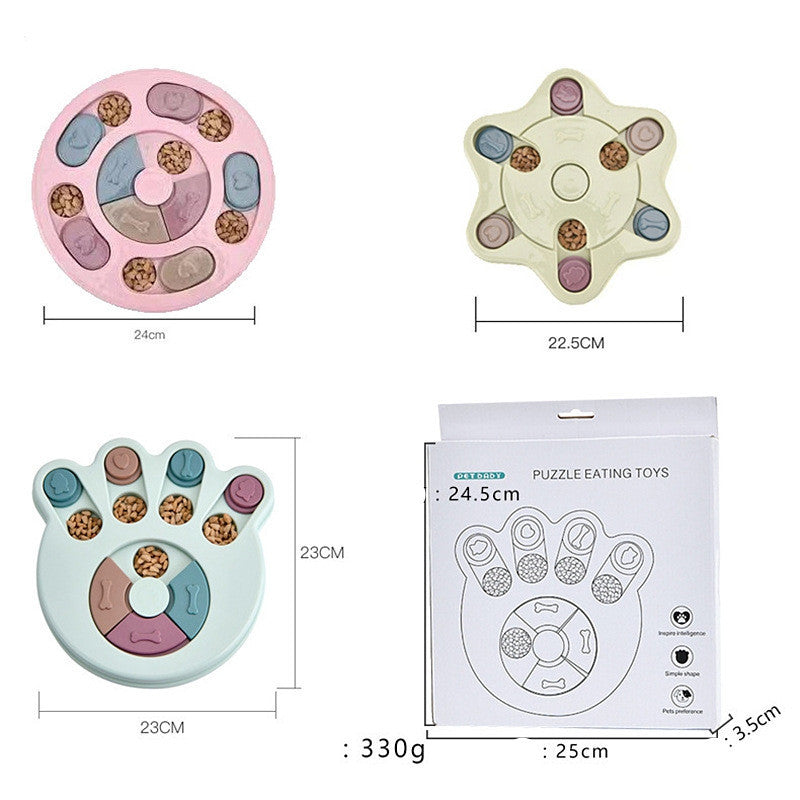 Interactive Dog Puzzle Feeder Toy – Educational Boredom Buster for Mental Stimulation - TailAura