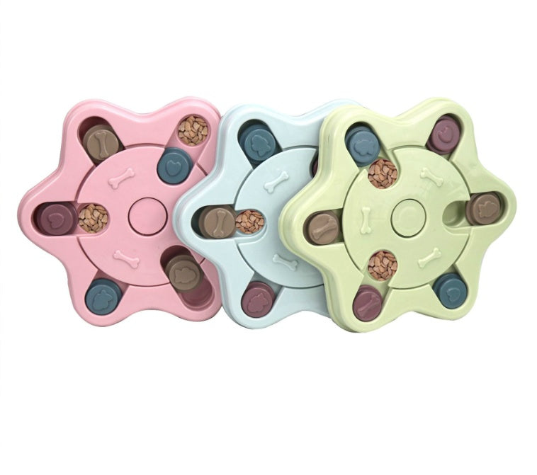 Interactive Dog Puzzle Feeder Toy – Educational Boredom Buster for Mental Stimulation - TailAura