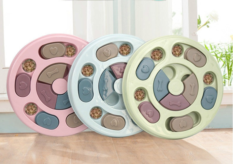 Interactive Dog Puzzle Feeder Toy – Educational Boredom Buster for Mental Stimulation - TailAura