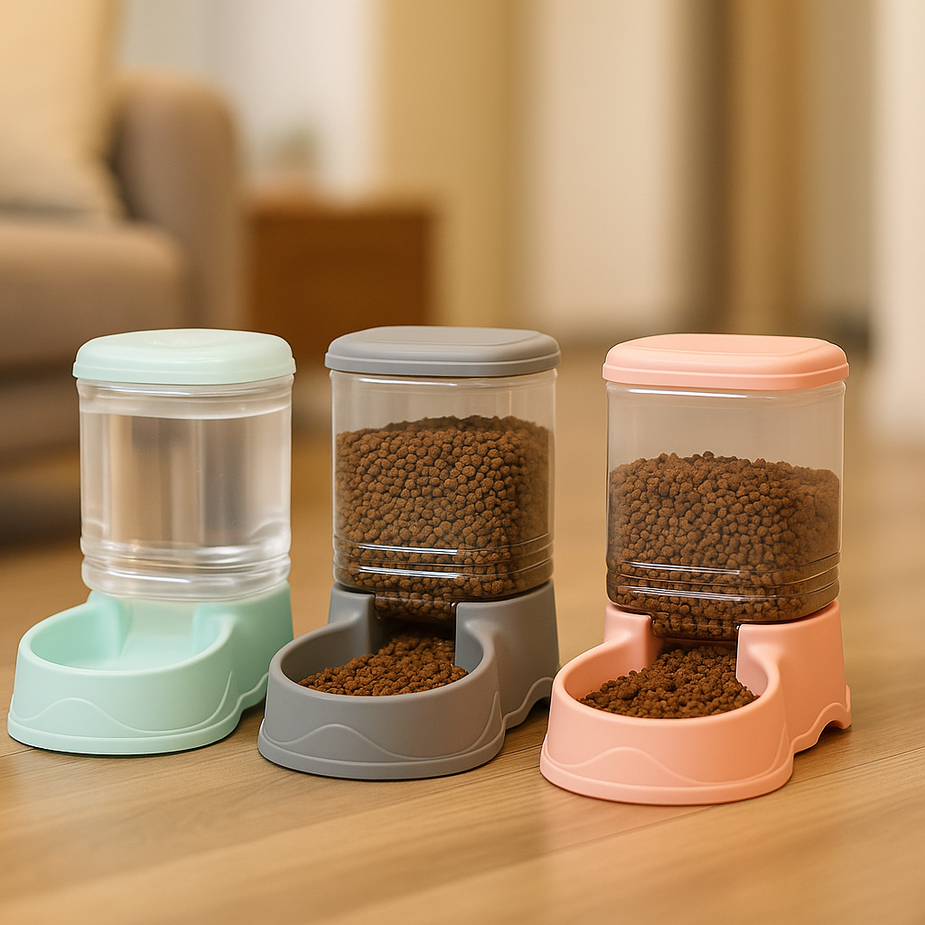 Gravity Pet Water & Food Feeder - Healthy Hydration Solution - TailAura