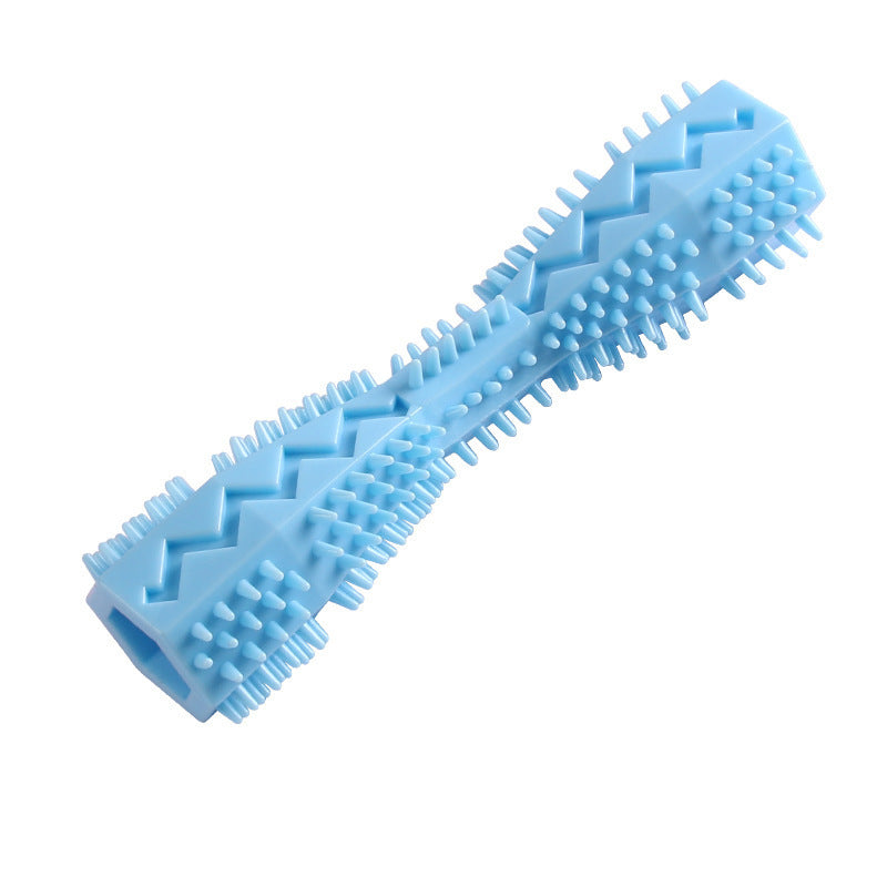 Hexagonal TPR Chew Toy – Teeth-Cleaning Molar Toy for Puppies - TailAura