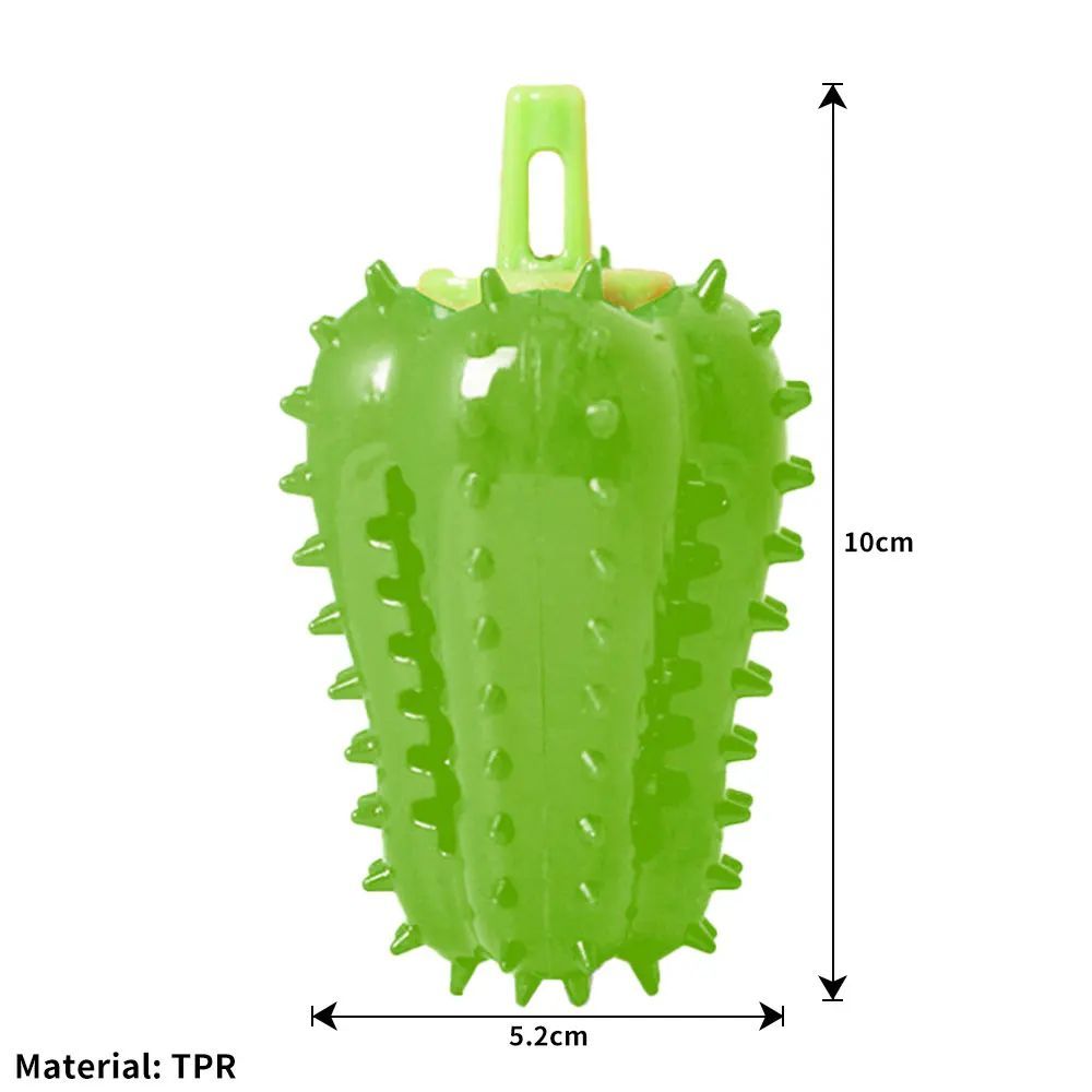 Interactive Chili Chew Dog Toy Durable Teething & Treat Dispensing Fun - TailAura