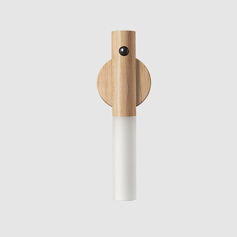 Magnetic Wooden LED Motion Sensor Light – Gentle Safety & Style for Your Pet's Home - TailAura