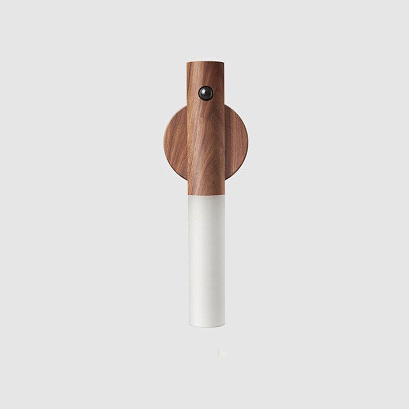 Magnetic Wooden LED Motion Sensor Light – Gentle Safety & Style for Your Pet's Home - TailAura