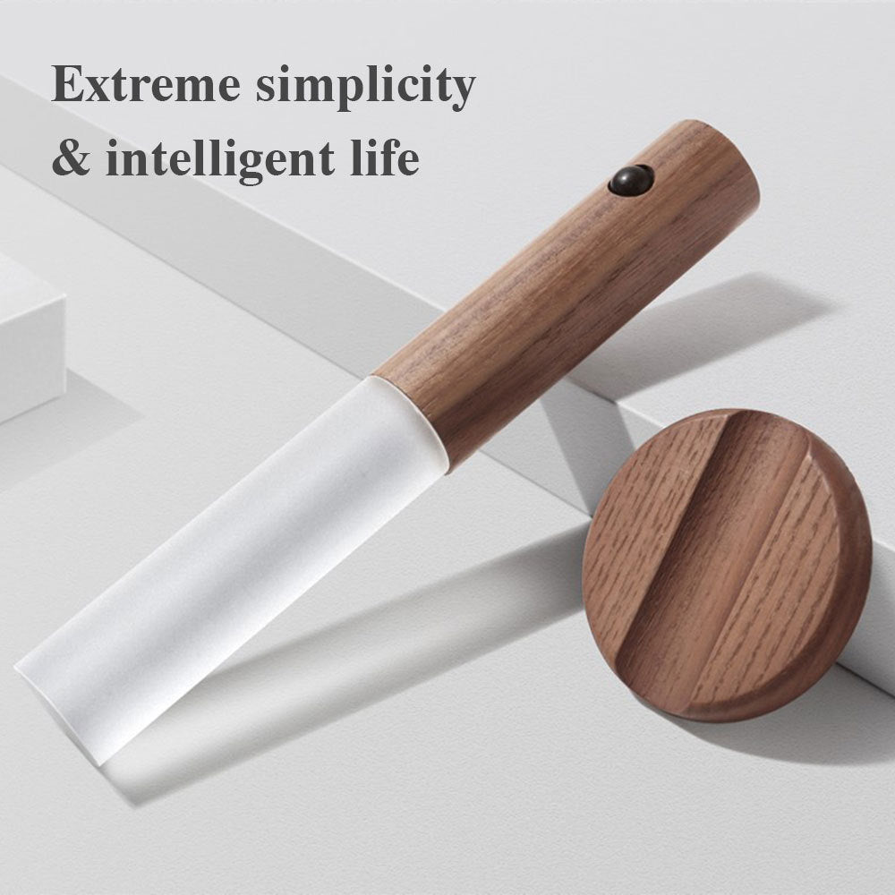 Magnetic Wooden LED Motion Sensor Light – Gentle Safety & Style for Your Pet's Home - TailAura
