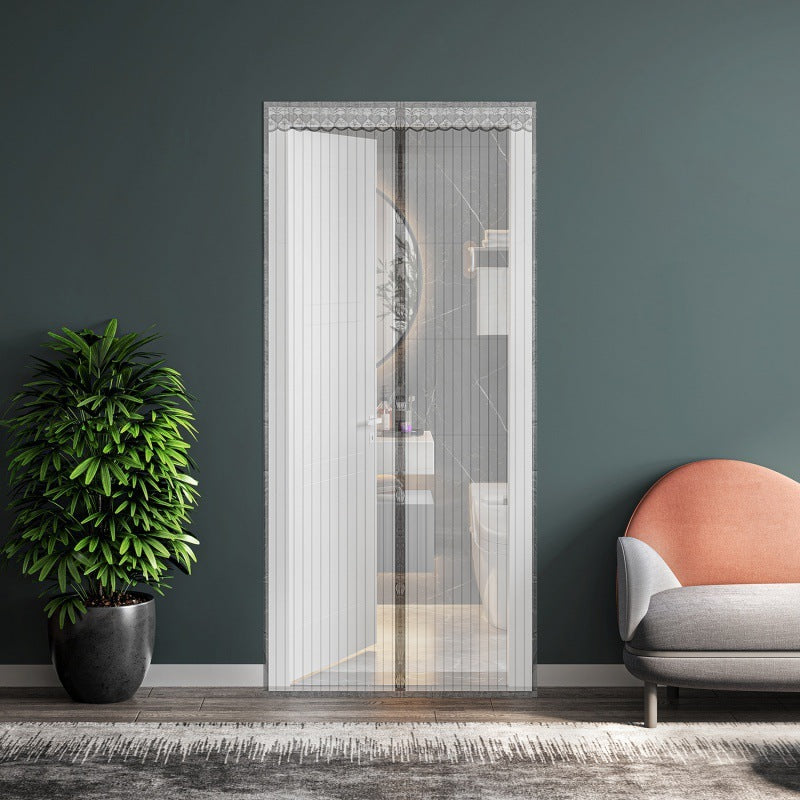 Pet-Friendly Magnetic Mosquito Door Curtain – Breathable Mesh Insect Screen for Cats, Dogs & Homes - TailAura