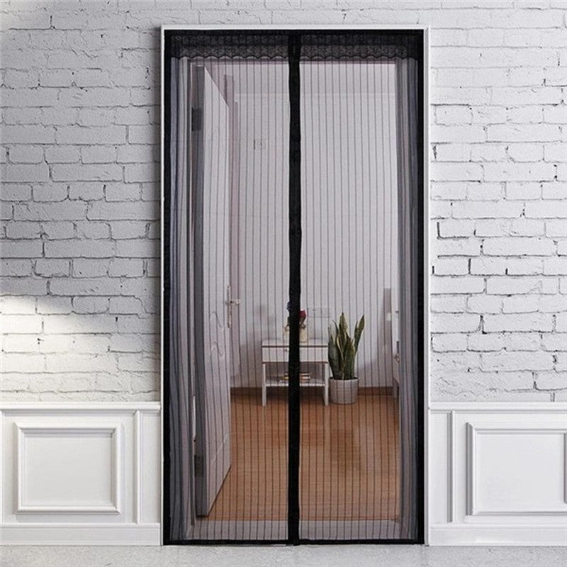 Pet-Friendly Magnetic Mosquito Door Curtain – Breathable Mesh Insect Screen for Cats, Dogs & Homes - TailAura