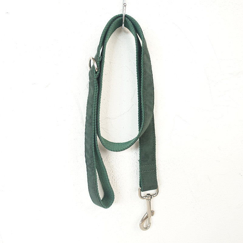 MUTTCO Pet Collar Bow & Traction Set – Adjustable Pet Chain & Rope for Small to Large Dogs - TailAura