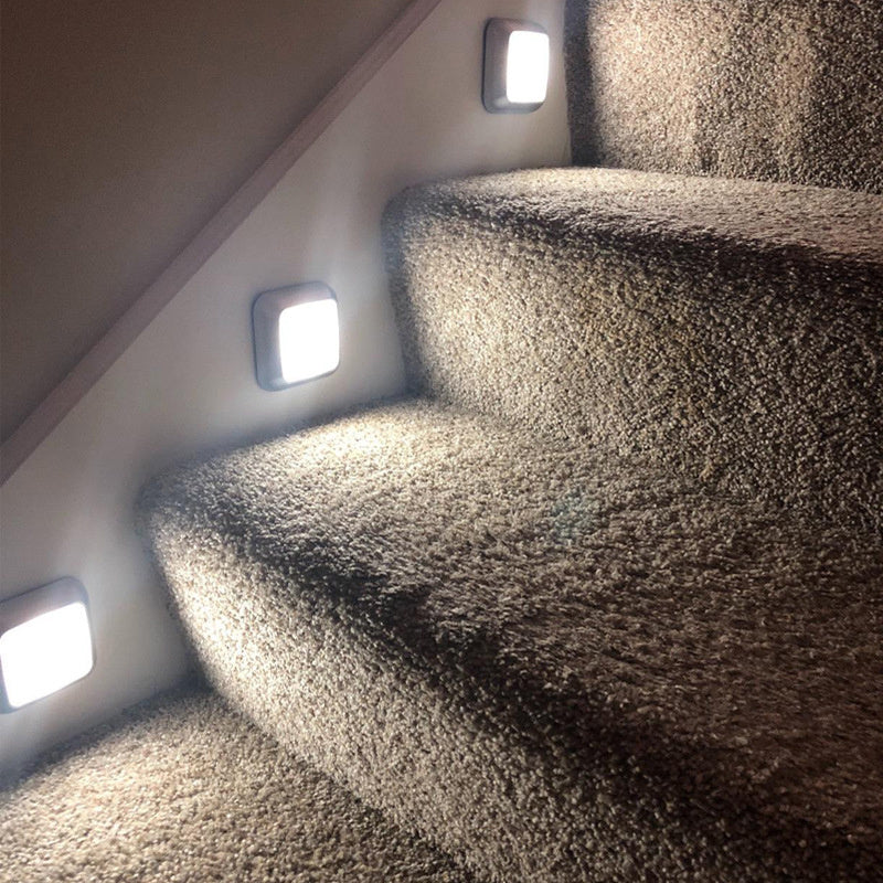 Smart & Safe Steps: Wireless 6-LED Motion Sensor Light – Illuminating Paths for Your Pet's Night time Comfort & Safety - TailAura