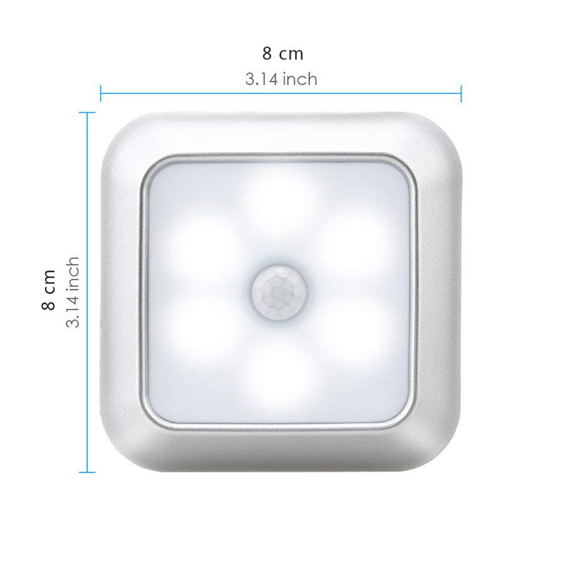 Smart & Safe Steps: Wireless 6-LED Motion Sensor Light – Illuminating Paths for Your Pet's Night time Comfort & Safety - TailAura