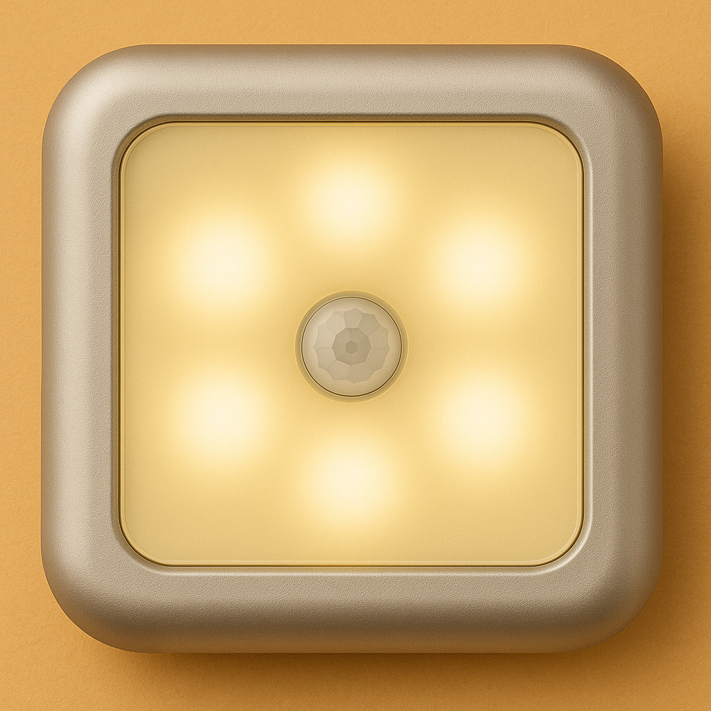 Smart & Safe Steps: Wireless 6-LED Motion Sensor Light – Illuminating Paths for Your Pet's Night time Comfort & Safety - TailAura