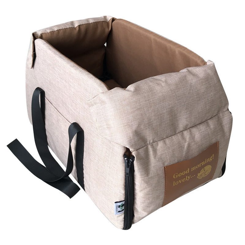Portable Folding Pet Travel Bag – Soft Oxford Carrier for Cats & Small Dogs (Up to 5kg) - TailAura