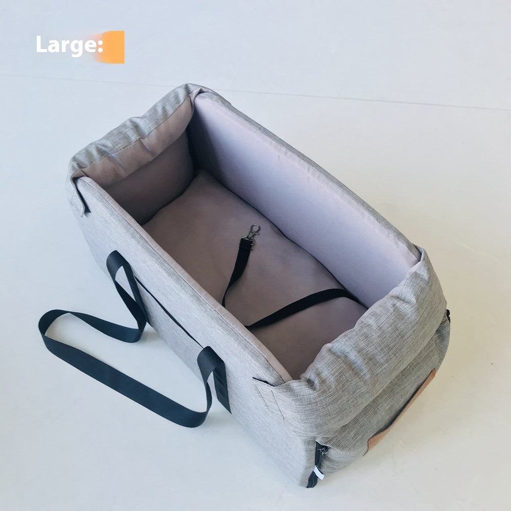 Portable Folding Pet Travel Bag – Soft Oxford Carrier for Cats & Small Dogs (Up to 5kg) - TailAura