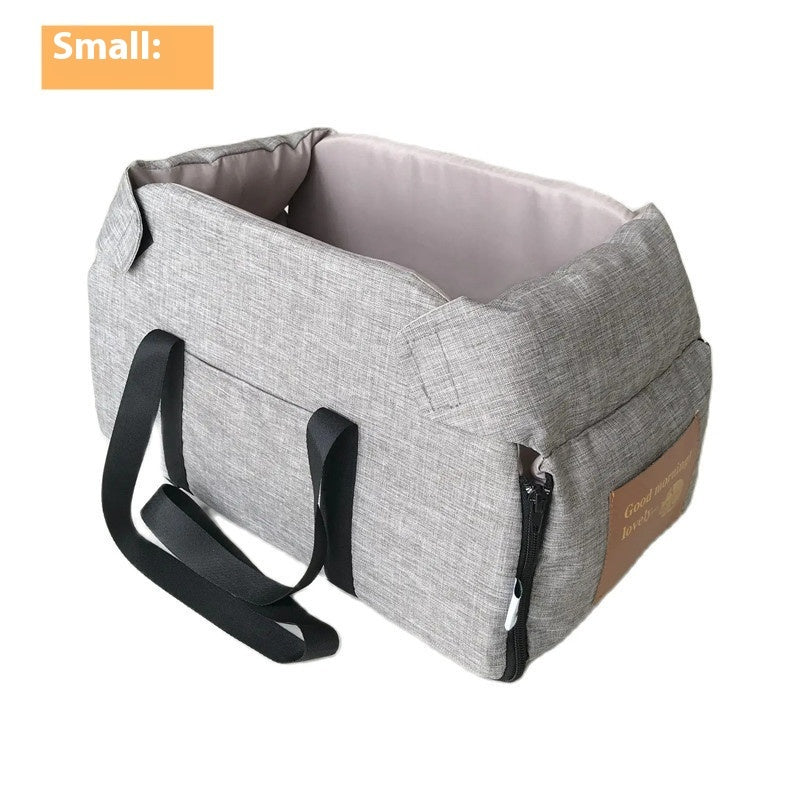 Portable Folding Pet Travel Bag – Soft Oxford Carrier for Cats & Small Dogs (Up to 5kg) - TailAura