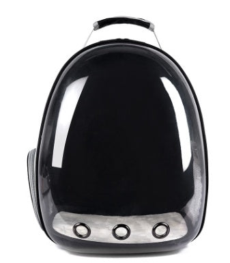 Portable Pet Puppy Backpack Carrier – Space Capsule Design with 360° Sightseeing Window, Lightweight & Breathable - TailAura