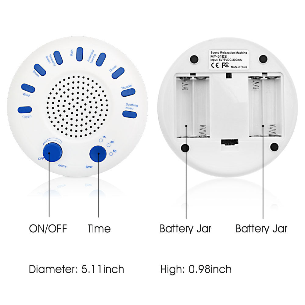 Pet Soothe Sound Machine for Anxiety & Sleep - TailAura