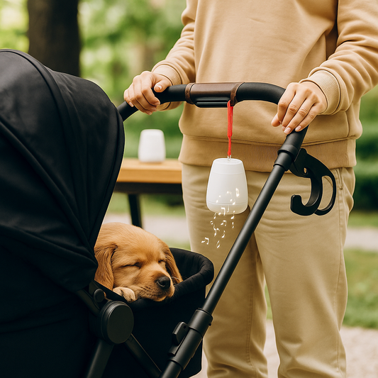 Portable USB White Noise Cup & Night Light – Soothing Comfort for Anxious Pets - TailAura