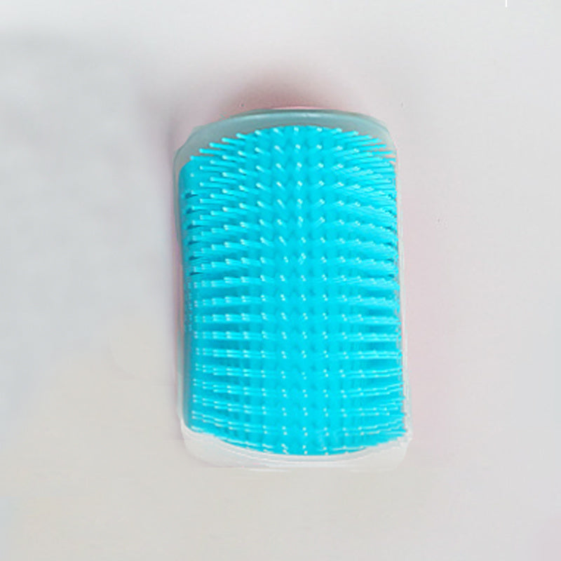4-Pack Pet Self-Grooming Corner Brush - Gentle Massager for Cats & Dogs - TailAura