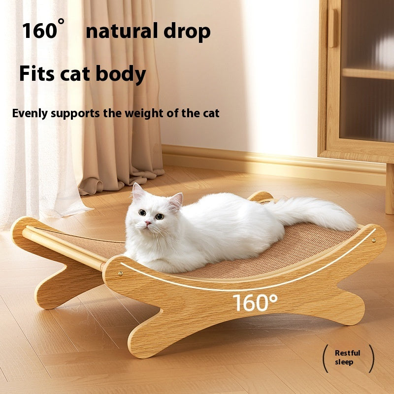 Sisal Cat Scratching Board & Integrated Cat Nest Wear-Resistant Comfort - TailAura