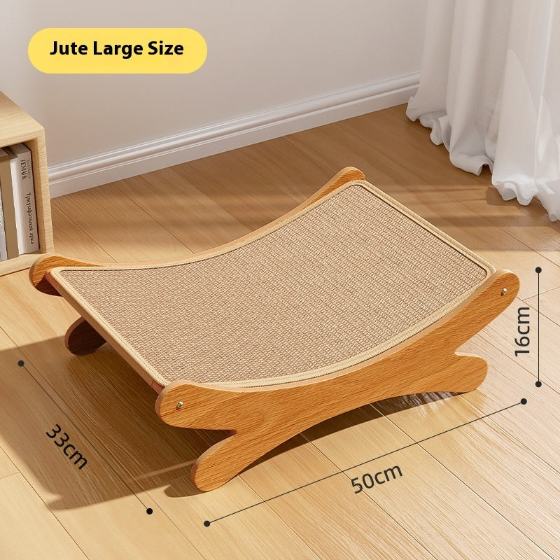 Sisal Cat Scratching Board & Integrated Cat Nest Wear-Resistant Comfort - TailAura
