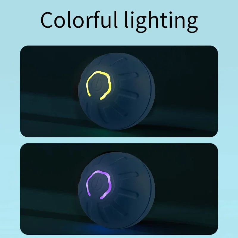 Smart Interactive Pet Toy Ball USB Rechargeable Fun for Dogs & Cats! - TailAura