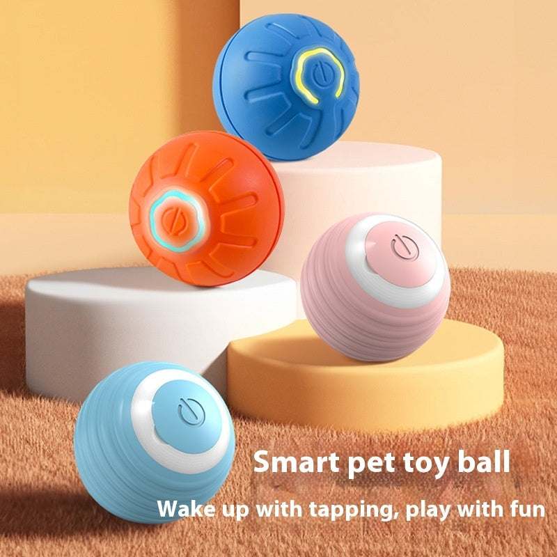 Smart Interactive Pet Toy Ball USB Rechargeable Fun for Dogs & Cats! - TailAura